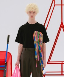 amok（アモク）の「TAPE WEAVING TEE（Tシャツ/カットソー）」