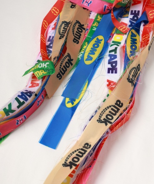 amok（アモク）の「TAPE WEAVING TEE（Tシャツ/カットソー・メンズ・ブラック/ホワイト・L/M/S）」の10枚目の写真