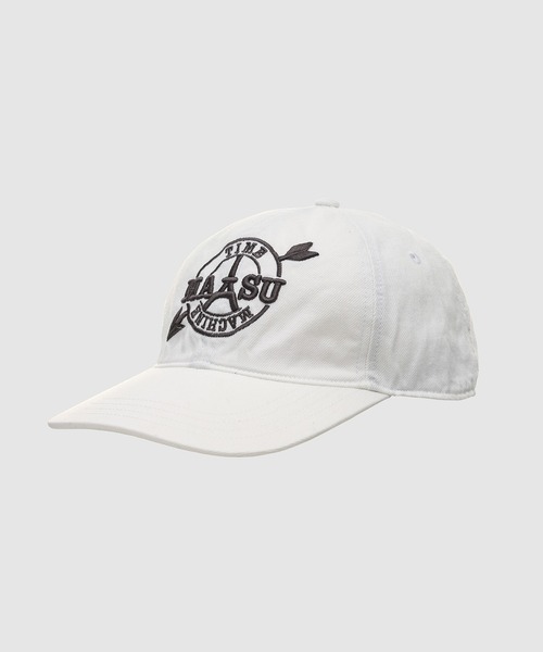 MASU（エムエーエスユー）の「MB EMBROIDERY CAP（キャップ・メンズ・ブラック/ホワイト/インディゴブルー・ONE SIZE）」の2枚目の写真