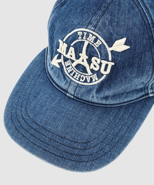 MASU（エムエーエスユー）の「MB EMBROIDERY CAP（キャップ・メンズ・ブラック/ホワイト/インディゴブルー・ONE SIZE）」の8枚目の写真