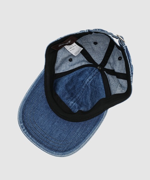 MASU（エムエーエスユー）の「MB EMBROIDERY CAP（キャップ・メンズ・ブラック/ホワイト/インディゴブルー・ONE SIZE）」の10枚目の写真