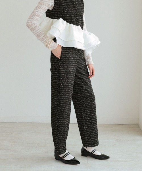 セール】カットツイードベストセットアップ（セットアップ）｜DONOBAN