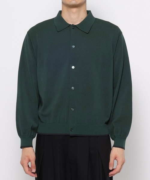 HARE（ハレ）の「ハイショクニットシャツ(HARE)（ニット/セーター・メンズ・ブラック/グレー/グリーン・FREE）」の19枚目の写真