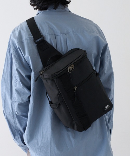 MAGASIN DE MODE TOOLS(マガジンデモードトゥールズ)の「【MAGASIN DE MODE TOOLS】ワンショルダースクエアボディバッグ 8285 MKS(バックパック/リュック・メンズ・ブラック/グリーン・FREE)」の12枚目の写真