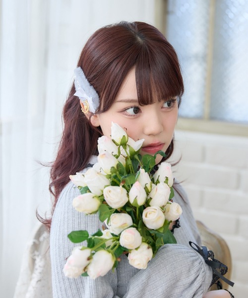 ROJITA(ロジータ)の「ムーンリボンファークリップ(バレッタ/ヘアクリップ・レディース・ホワイト/ブルー/ブラック・FREE)」の9枚目の写真