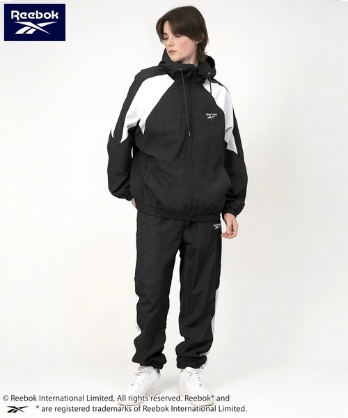 セール】【別注】Reebok/リーボック ナイロン上下セット 秋冬