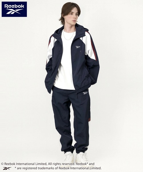 セール】【別注】Reebok/リーボック ナイロン上下セット 秋冬 アウター