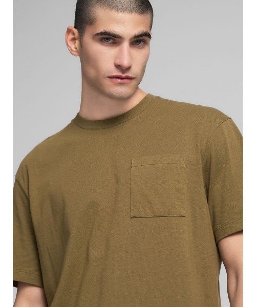 REPLAY(リプレイ)の「リラックスフィット コットンジャージーARMYプリント Tシャツ(Tシャツ/カットソー・メンズ・カーキブラウン・MEDIUM/X-LARGE/LARGE/SMALL)」の4枚目の写真