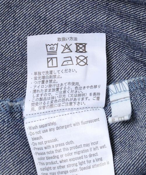 ITEMS URBANRESEARCH(アイテムズ アーバンリサーチ)の「デニムキャミワンピース(ワンピース・レディース・ブラック/インディゴブルー・FREE)」の15枚目の写真