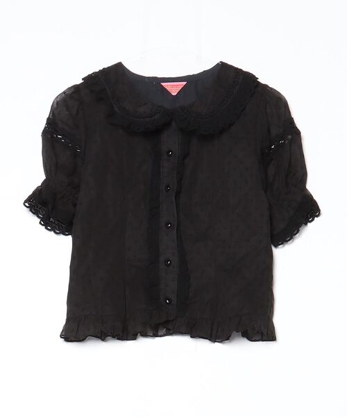 希少 ベイビーザスターズシャインブライト フリル ブラウス 半袖 2段フリル半袖ブラウス – BABY, THE STARS SHINE BRIGHT