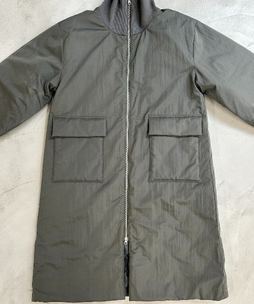 新品Kappaナポリ中綿ロングコート灰 新品Kappaナポリ中綿ロングコート灰 新品Kappaナポリ中綿ベンチコート