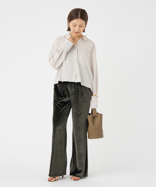 セール】ベロアイージーパンツ（その他パンツ）｜IENA（イエナ）の