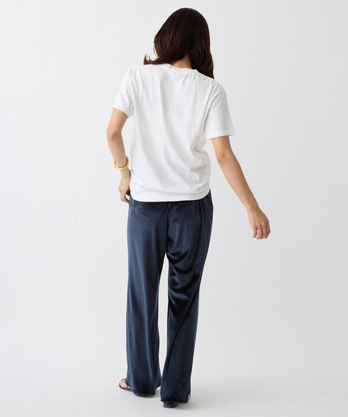 ベロアイージーパンツ（その他パンツ）｜IENA（イエナ）のファッション