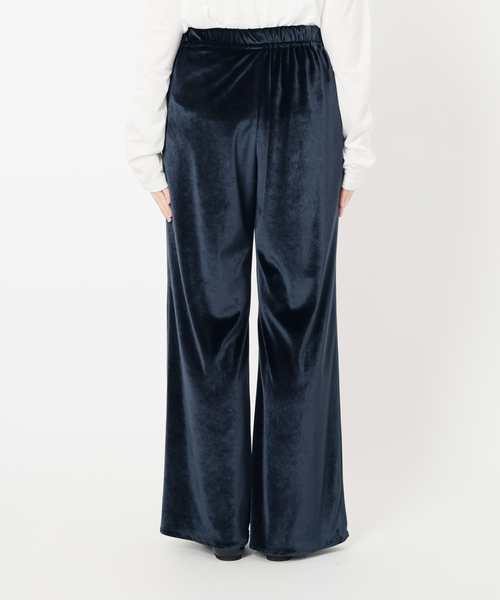 今季未使用　IENA ベロア　イージーパンツ　黒　イエナ ベロアイージーパンツ（その他パンツ）｜IENA（イエナ）のファッション