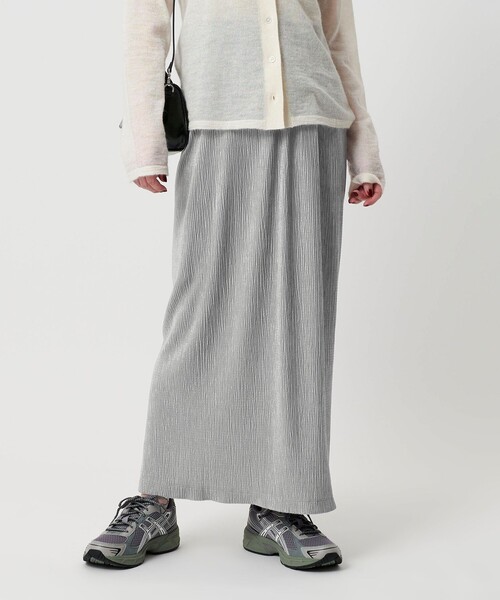 BEAUTY&YOUTH UNITED ARROWS(ビューティーアンドユースユナイテッドアローズ)の「ベロアプリーツ タイトスカート ウォッシャブル(スカート・レディース・グレー/オリーブ/ブラック・M/S)」の21枚目の写真