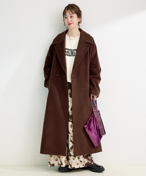 セール】ショートメルトモッサテイラーボクシーロング（その他アウター