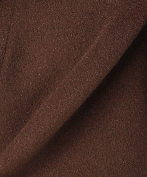 B.C STOCK（ベーセーストック）の「ショートメルトモッサテイラーボクシーロング（その他アウター・レディース・ブラック/ブラウン/イエロー/アイボリー・SMALL/MEDIUM）」の11枚目の写真