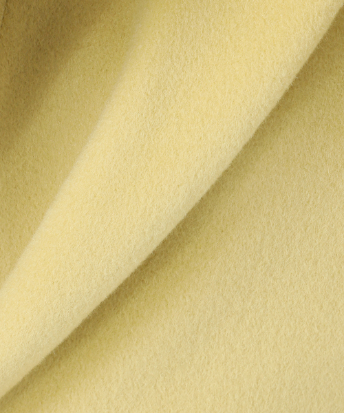 B.C STOCK（ベーセーストック）の「ショートメルトモッサテイラーボクシーロング（その他アウター・レディース・ブラック/ブラウン/イエロー/アイボリー・SMALL/MEDIUM）」の15枚目の写真