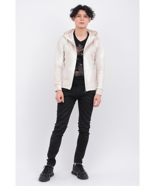 TORNADO MART（トルネードマート）の「ﾈｵﾊﾟｰｶ（パーカー・メンズ・ベージュ/ホワイト/ボルドー/ネイビー/ブラック・LL/M/L/XXL）」の10枚目の写真