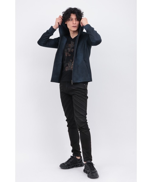 TORNADO MART（トルネードマート）の「ﾈｵﾊﾟｰｶ（パーカー・メンズ・ベージュ/ホワイト/ボルドー/ネイビー/ブラック・LL/M/L/XXL）」の12枚目の写真