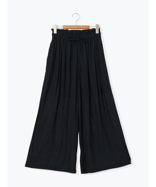 Lugnoncure（ルノンキュール）の「麻レーヨンワイドイージーパンツ（その他パンツ・レディース・ベージュ/ブラック/ターコイズブルー/ブラウン・F）」の18枚目の写真