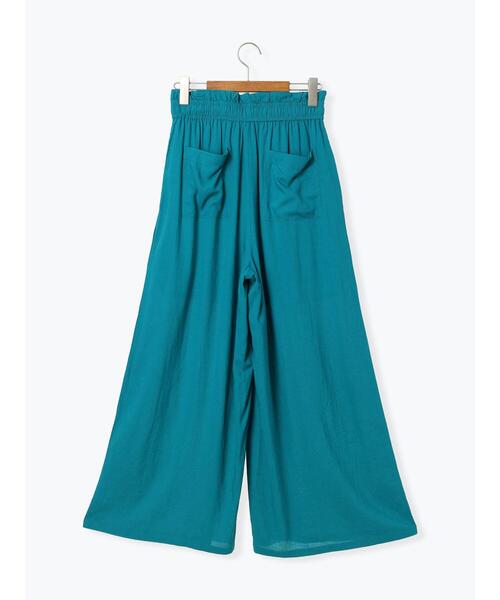 Lugnoncure（ルノンキュール）の「麻レーヨンワイドイージーパンツ（その他パンツ・レディース・ベージュ/ブラック/ターコイズブルー/ブラウン・F）」の21枚目の写真