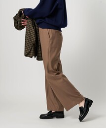 BEAUTY&YOUTH UNITED ARROWS(ビューティーアンドユースユナイテッドアローズ)の裏起毛バックゴム ストレートパンツ ウォッシャブル(スラックス)