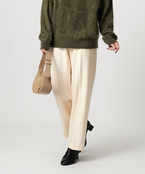 セール】裏起毛バックゴム ストレートパンツ ウォッシャブル