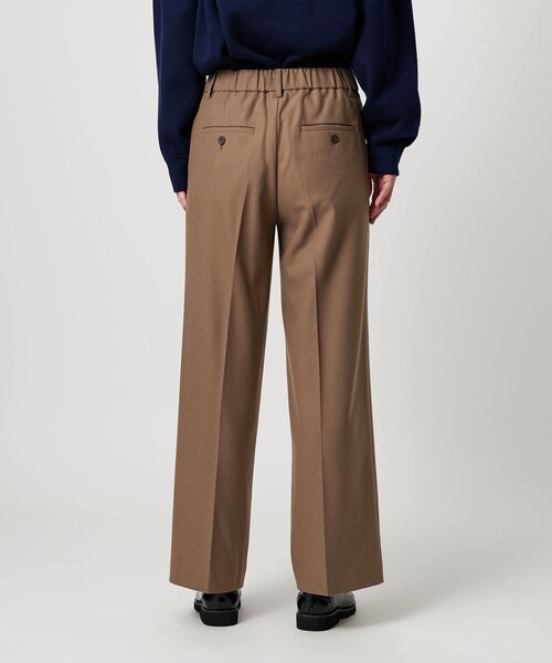 セール】裏起毛バックゴム ストレートパンツ ウォッシャブル