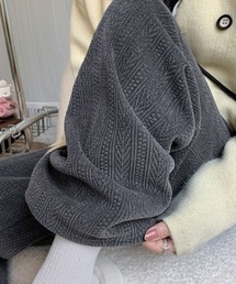 コーデュロイパンツ ワイドパンツ  春秋冬