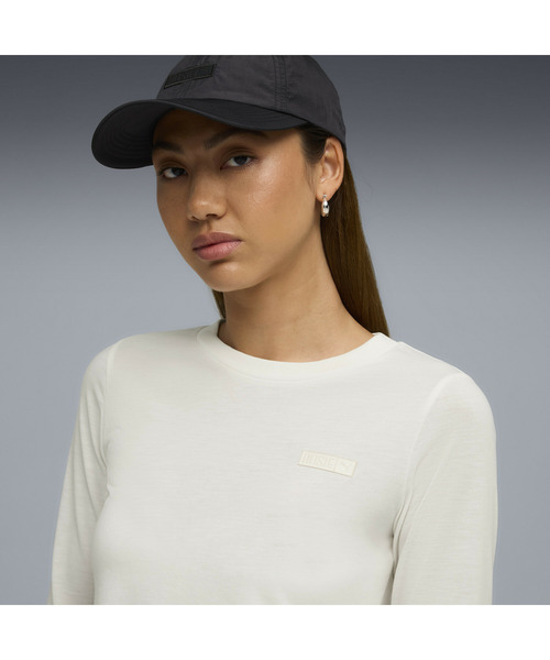 PUMA(プーマ)の「PUMA プーマ ウィメンズ PUMA x ROSE スリム 長袖 Tシャツ(Tシャツ/カットソー・レディース・ブラック/オフホワイト・X-SMALL/SMALL/LARGE/MEDIUM)」の20枚目の写真