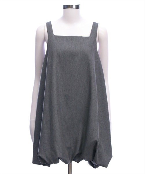CLEAR BASIC（クリアベーシック）の「マルチウェイバルーンミニワンピース[カジュアル 着回し抜群 大人]（ワンピース・レディース・ブラウン/ブラック/グレー・F）」の8枚目の写真
