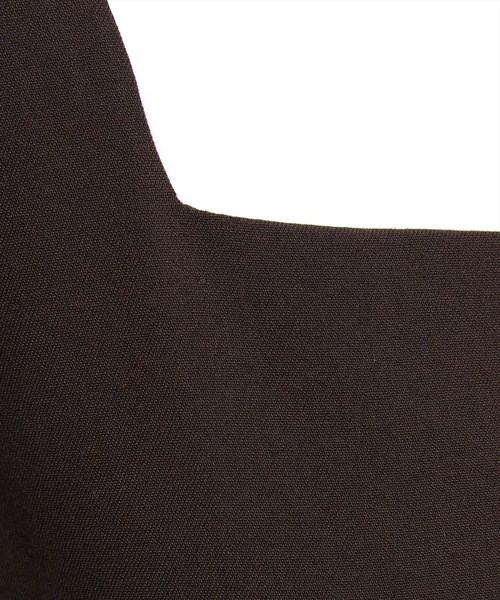 CLEAR BASIC（クリアベーシック）の「マルチウェイバルーンミニワンピース[カジュアル 着回し抜群 大人]（ワンピース・レディース・ブラウン/ブラック/グレー・F）」の18枚目の写真