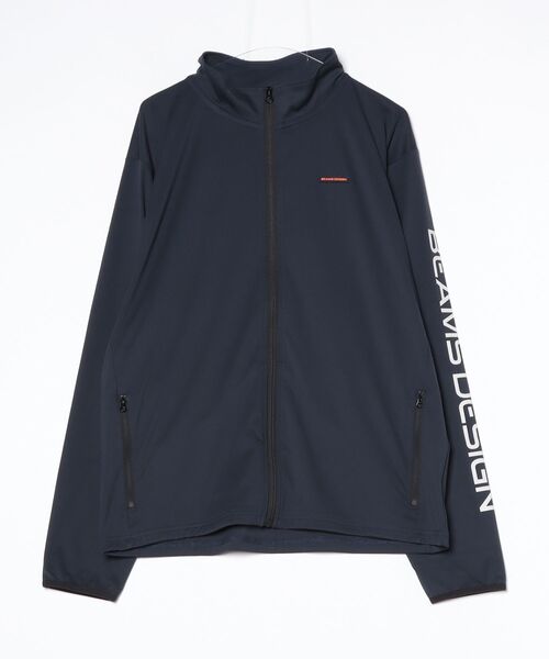 TIGORA by BEAMS DESIGN（ティゴラバイビームスデザイン）の「ティゴラ ビームス TIGORA BEAMS トラックジャケット（ジャージ・メンズ・ブラック/ネイビー/ダークグリーン・S/M/L/LL/3L）」の3枚目の写真