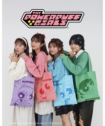 DOUBLE NAME（ダブルネーム）の「パワーパフガールズコラボ クローズアップトートバッグ（トートバッグ）」