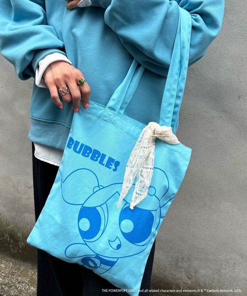 パワーパフガールズコラボ クローズアップトートバッグ（トート