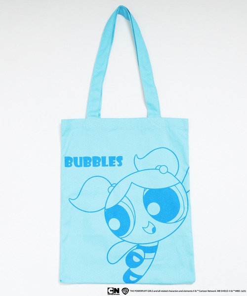 DOUBLE NAME（ダブルネーム）の「パワーパフガールズコラボ クローズアップトートバッグ（トートバッグ・レディース・ブルー/パープル/グリーン/ピンク・FREE）」の21枚目の写真