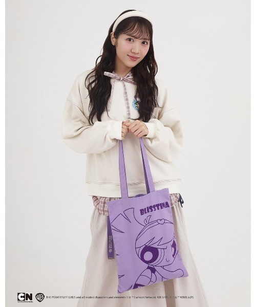 セール】パワーパフガールズコラボ クローズアップトートバッグ