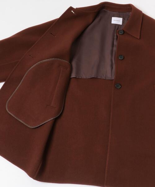 セール】スーパー140ステンカラーリバーミドルコート（ステンカラー