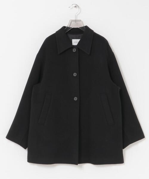 セール】スーパー140ステンカラーリバーミドルコート（ステンカラー