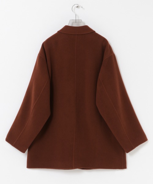 【お値下げ】スーパー140ビーバーミドルPコート アーバンリサーチロッソ URBAN RESEARCH ROSSO WOMEN（アーバンリサーチ ロッソ）の