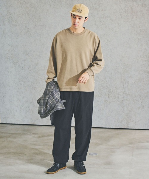 BAYFLOW（ベイフロー）の「ライトクッションプルオーバー（その他トップス・メンズ・ベージュ/ラベンダー/オフホワイト・MEDIUM/LARGE）」の9枚目の写真