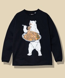 超ヘビーUSA/C ナポリタンクマ ロングスリーブ TEE