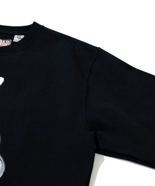 go slow caravan(ゴースローキャラバン)の「超ヘビーUSA/C ナポリタンクマ ロングスリーブ TEE(Tシャツ/カットソー・メンズ・ブラック/ホワイト・X-LARGE/LARGE/MEDIUM/SMALL)」の6枚目の写真