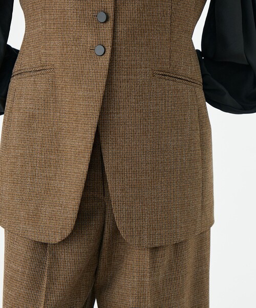 Tiffany スクエアネックジレ（ベスト）｜BALLSEY（ボールジィ）の