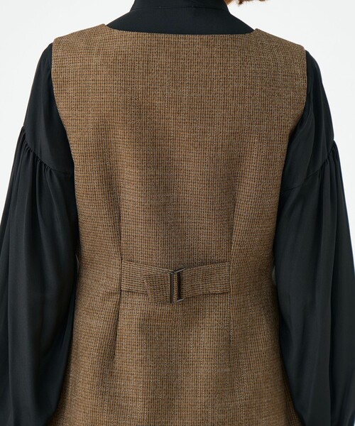 Tiffany スクエアネックジレ（ベスト）｜BALLSEY（ボールジィ）の