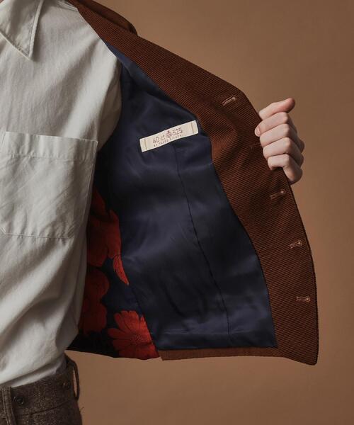 40ｃｔ＆525（フォーティーカラッツアンドゴーニーゴ）の「【Sサイズ～】ドビーキャラメルコールべスト（スーツベスト・メンズ・ダークブラウン/カーキ系6・04/03/02/01）」の20枚目の写真