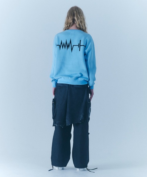 FR(13)NDS（フレンズ）の「FR(13)NDS/フレンズ/Wolf M KNIT（ニット/セーター・メンズ・ブラック/ブルー/ベージュ・M/L）」の12枚目の写真