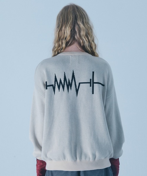 FR(13)NDS（フレンズ）の「FR(13)NDS/フレンズ/Wolf M KNIT（ニット/セーター・メンズ・ブラック/ブルー/ベージュ・M/L）」の13枚目の写真