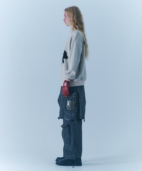 FR(13)NDS（フレンズ）の「FR(13)NDS/フレンズ/Wolf M KNIT（ニット/セーター・メンズ・ブラック/ブルー/ベージュ・M/L）」の15枚目の写真